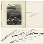 Ansel Adams Signed Copy of His Monograph Entitled Ansel Adams Comprising 117 Photographs